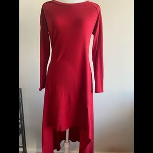 Medium size dress high low dress